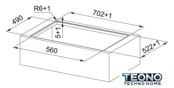 Варочная панель Franke Smart 2gether Black Lines FSM 7081R HI 340.0705.338 - Изображение №6 — Интернет-магазин Teono.by