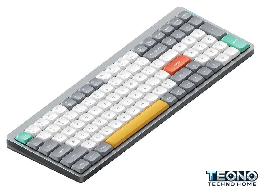 Клавиатура NuPhy Air96 V2 Lunar Gray (Gateron Low Profile Red 2.0) - Изображение №1 — Интернет-магазин Teono.by