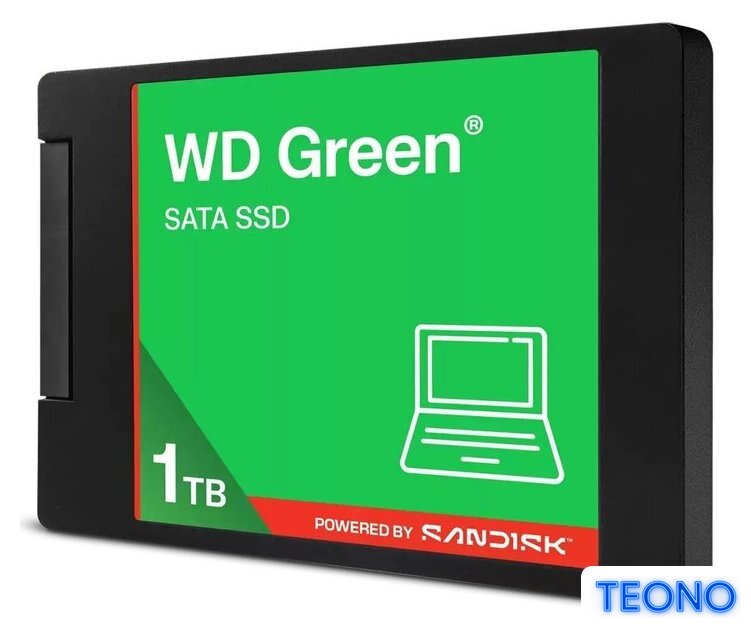 SSD WD Green 1TB WDS100T5G0A - Изображение №2 — Интернет-магазин Teono.by