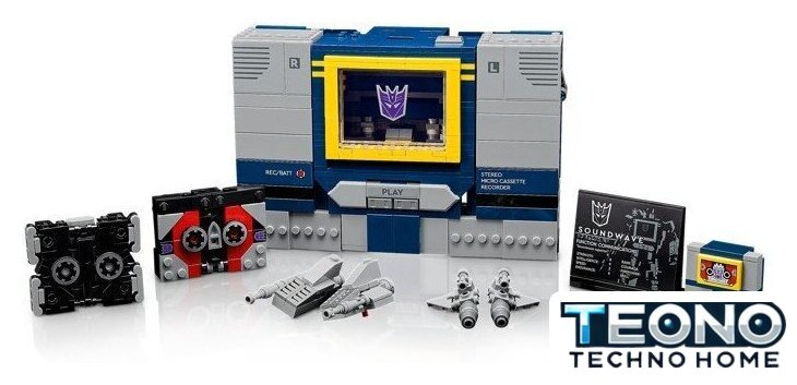 Конструктор LEGO Icons 10358 Трансформеры: Саундвейв - Изображение №4 — Интернет-магазин Teono.by