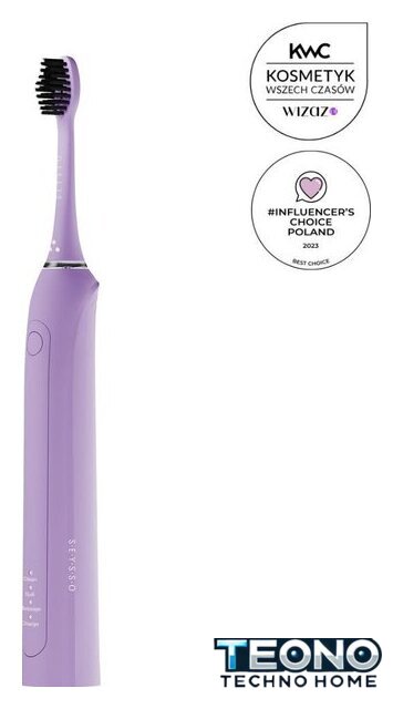 Электрическая зубная щетка Seysso Color Basic Lavender - Изображение №3 — Интернет-магазин Teono.by