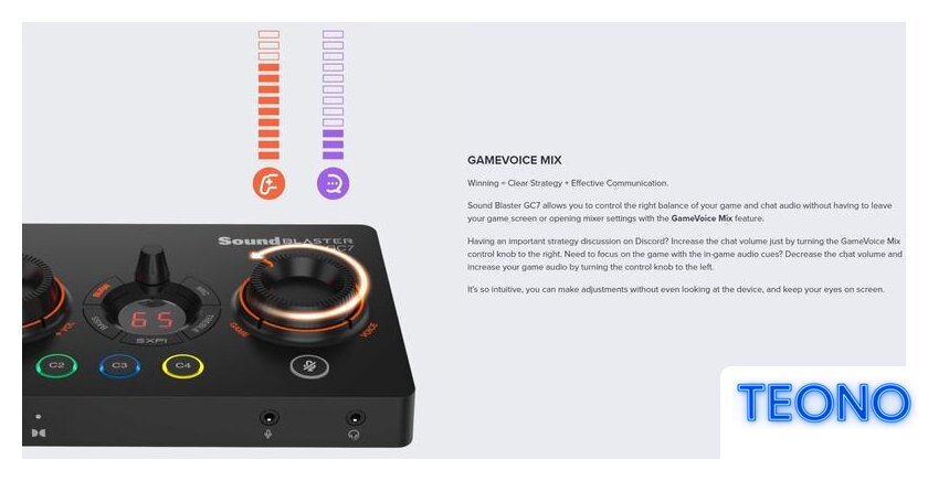 Внешняя звуковая карта Creative Sound Blaster GC7 - Изображение №9 — Интернет-магазин Teono.by
