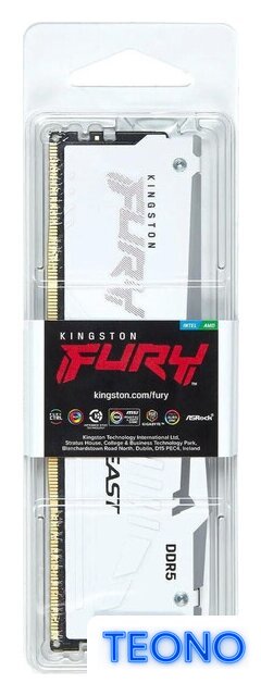 Оперативная память Kingston FURY Beast RGB 32ГБ DDR5 6400 МГц KF564C32BWEA-32 - Изображение №3 — Интернет-магазин Teono.by