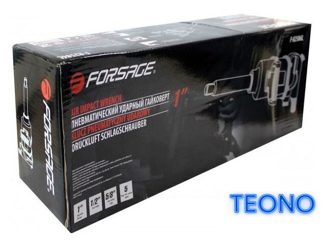 Пневматический гайковерт FORSAGE F-82586L - Изображение №5 — Интернет-магазин Teono.by