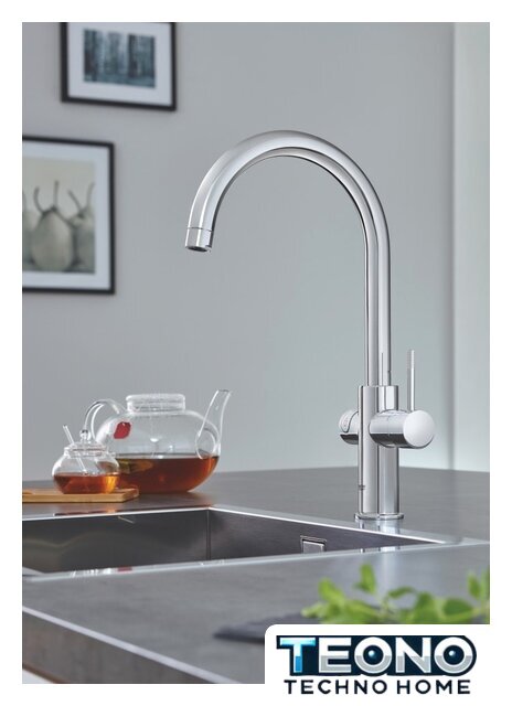 Смеситель Grohe Red Duo 30079DC1 (сталь) - Изображение №9 — Интернет-магазин Teono.by