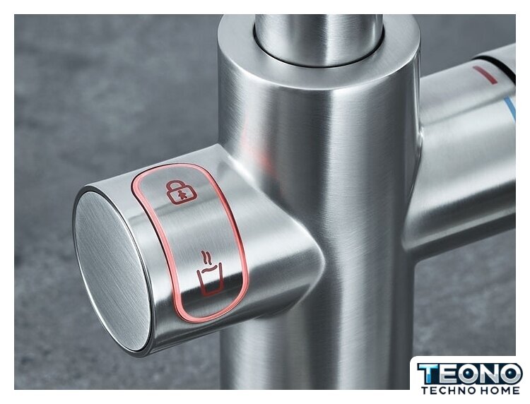 Смеситель Grohe Red Duo 30079DC1 (сталь) - Изображение №3 — Интернет-магазин Teono.by