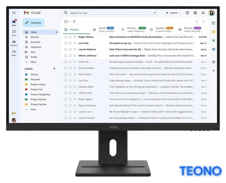 Монитор Lenovo ThinkVision E27-40 64BCMAT4EU - Изображение №1 — Интернет-магазин Teono.by