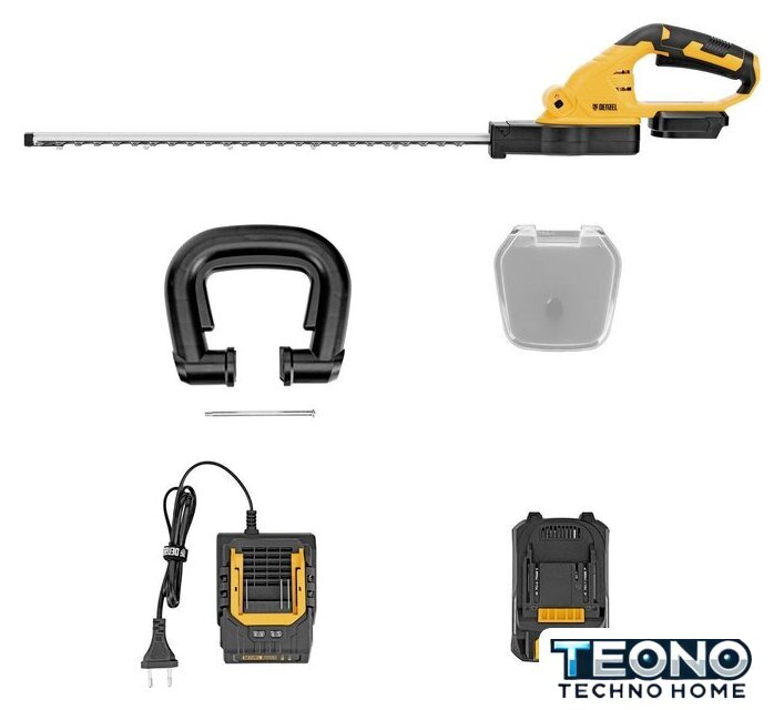 Кусторез Denzel HTD-510 (с 1-им АКБ) - Изображение №4 — Интернет-магазин Teono.by
