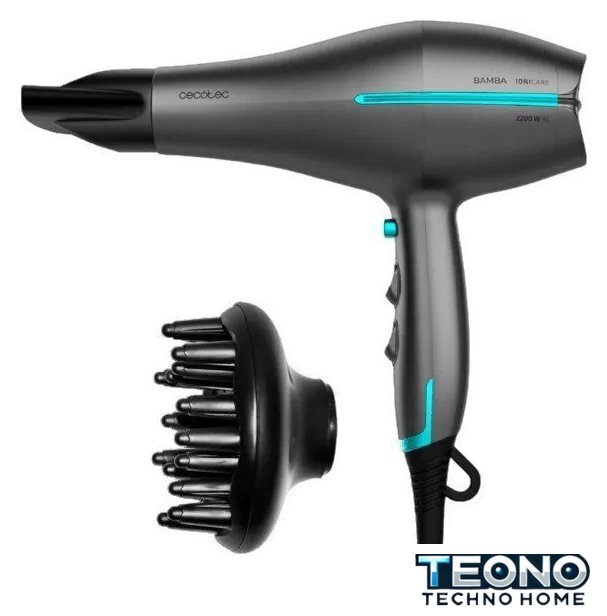 Фен Cecotec IoniCare 5300 Maxi Aura Black 4203 - Изображение №1 — Интернет-магазин Teono.by
