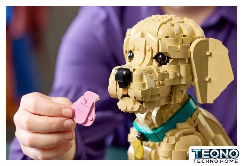 Конструктор LEGO Icons 11384 Щенок золотистого ретривера - Изображение №12 — Интернет-магазин Teono.by