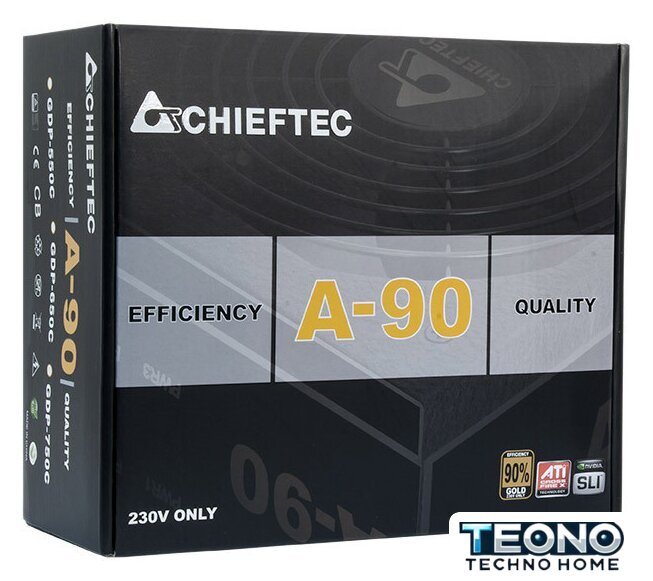Блок питания Chieftec A-90 750W GDP-750C - Изображение №4 — Интернет-магазин Teono.by