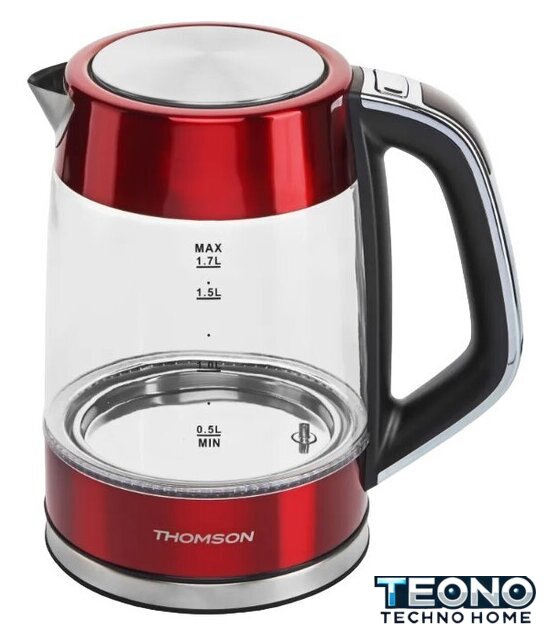 Электрический чайник Thomson K20ES-2001 (красный) - Изображение №1 — Интернет-магазин Teono.by