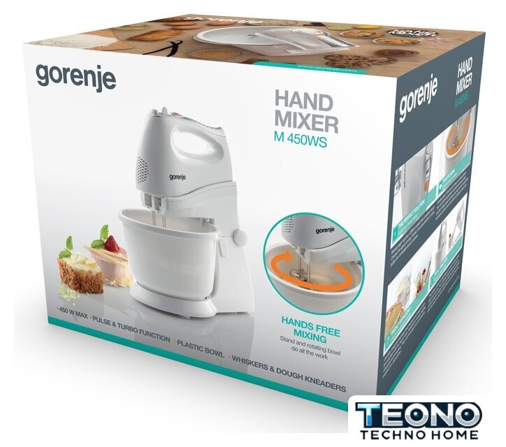 Миксер Gorenje M450WS - Изображение №4 — Интернет-магазин Teono.by