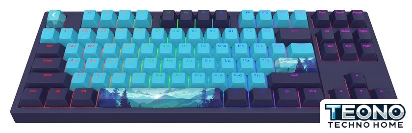 Клавиатура Red Square Keyrox TKL Classic Everfrost (g3ms Amber) - Изображение №2 — Интернет-магазин Teono.by
