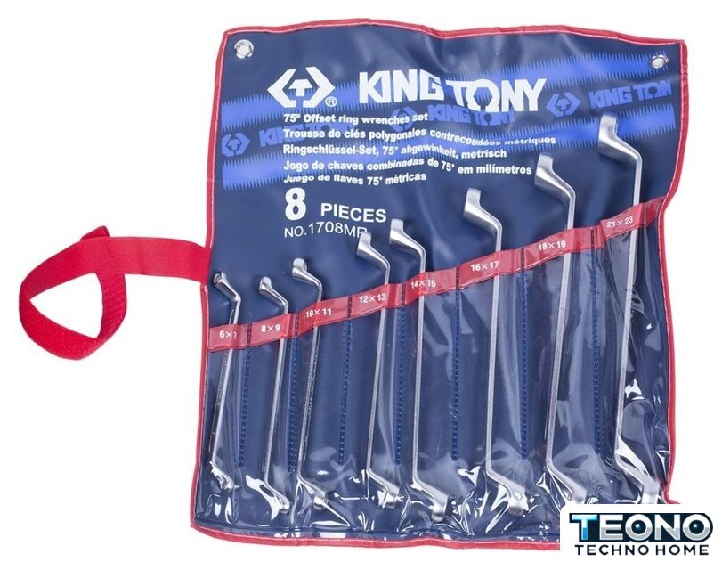 Набор ключей King Tony 1708MR (8 предметов) - Изображение №1 — Интернет-магазин Teono.by