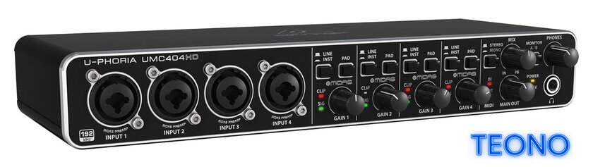  Behringer U-Phoria UMC404HD - Изображение №1 — Интернет-магазин Teono.by