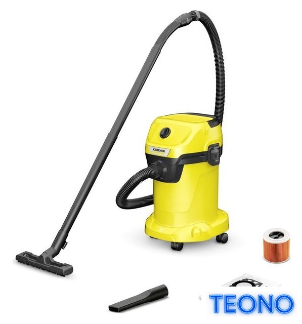 Пылесос Karcher WD 3 V-19/4/20 1.628-107.0 - Изображение №1 — Интернет-магазин Teono.by