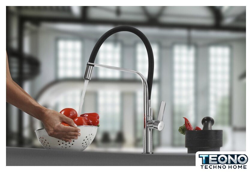Смеситель TEKA FO 997 Black [62997020FN] - Изображение №2 — Интернет-магазин Teono.by