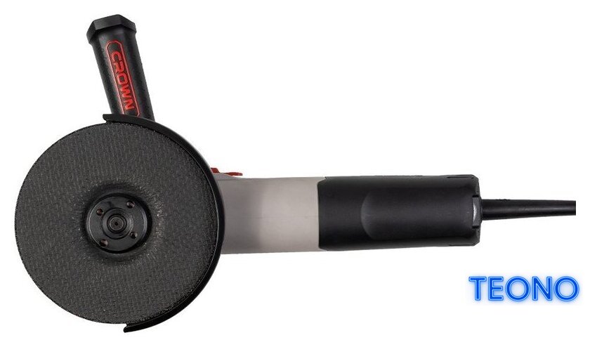 Угловая шлифмашина Crown CT13678-125RSV - Изображение №6 — Интернет-магазин Teono.by