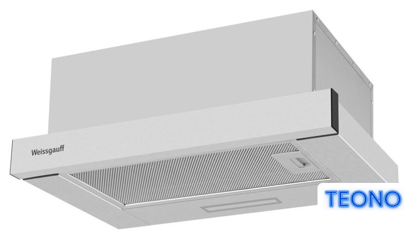 Кухонная вытяжка Weissgauff TEL 450 Inox - Изображение №1 — Интернет-магазин Teono.by