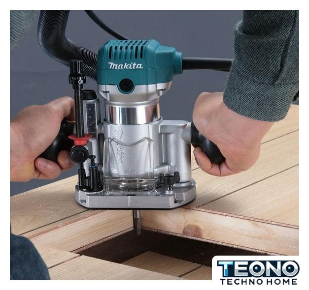Кромочно-петельный фрезер Makita RT0700CX2 - Изображение №5 — Интернет-магазин Teono.by
