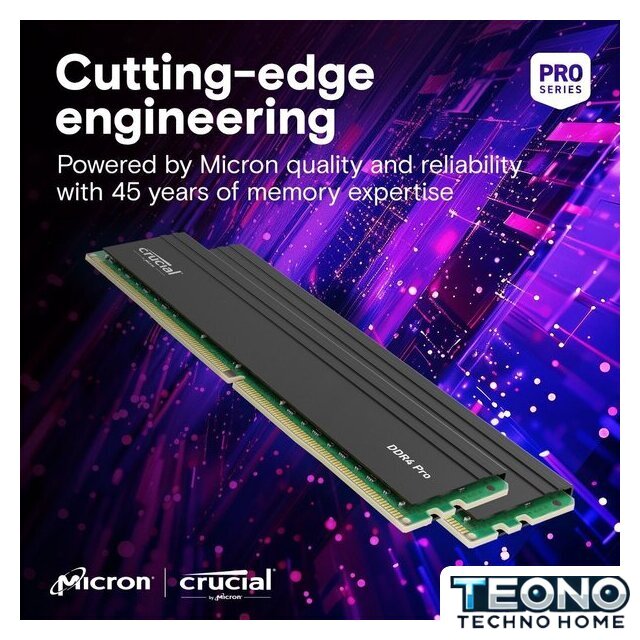 Оперативная память Crucial Pro 16ГБ DDR4 3200 МГц CP16G4DFRA32A - Изображение №6 — Интернет-магазин Teono.by