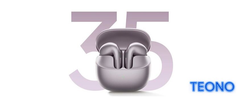 Наушники Xiaomi Buds 6 M2540E1 (сиреневый, международная версия) - Изображение №3 — Интернет-магазин Teono.by