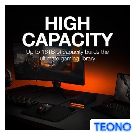 Внешний накопитель Seagate FireCuda Gaming Hub STKK8000400 8TB - Изображение №3 — Интернет-магазин Teono.by