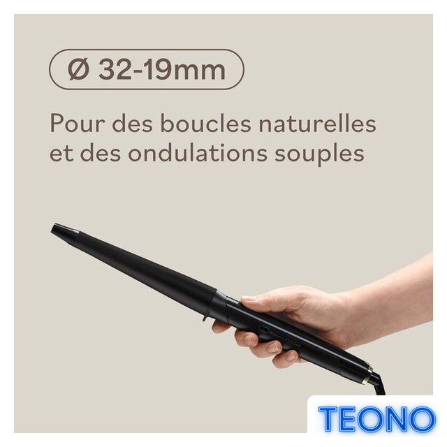 Конусная плойка BaByliss PRO Conical Wand BAB2481E - Изображение №4 — Интернет-магазин Teono.by
