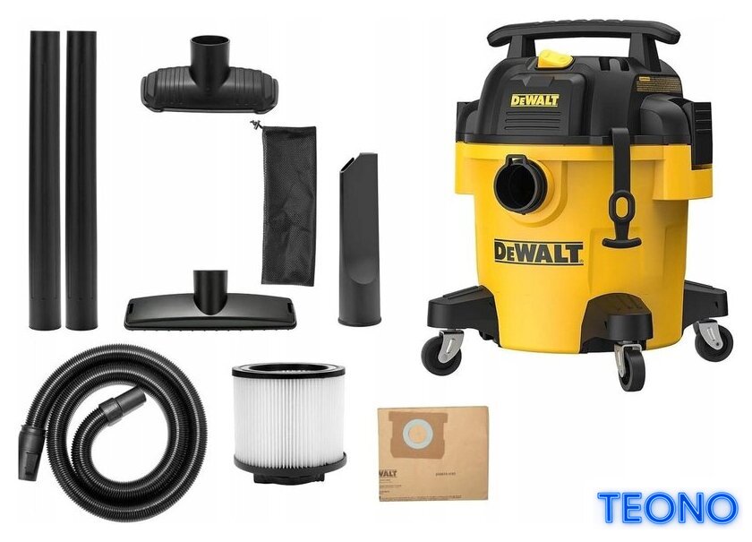 Пылесос DeWalt DXV20PTA - Изображение №1 — Интернет-магазин Teono.by