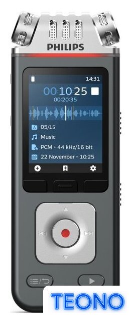 Диктофон Philips VoiceTracer DVT8115 - Изображение №2 — Интернет-магазин Teono.by