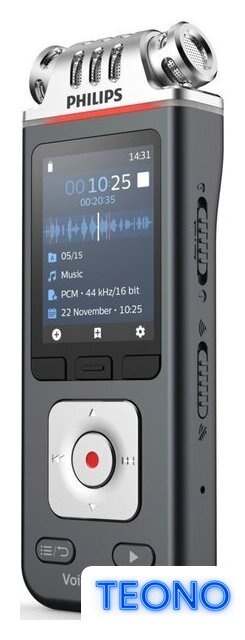 Диктофон Philips VoiceTracer DVT8115 - Изображение №4 — Интернет-магазин Teono.by