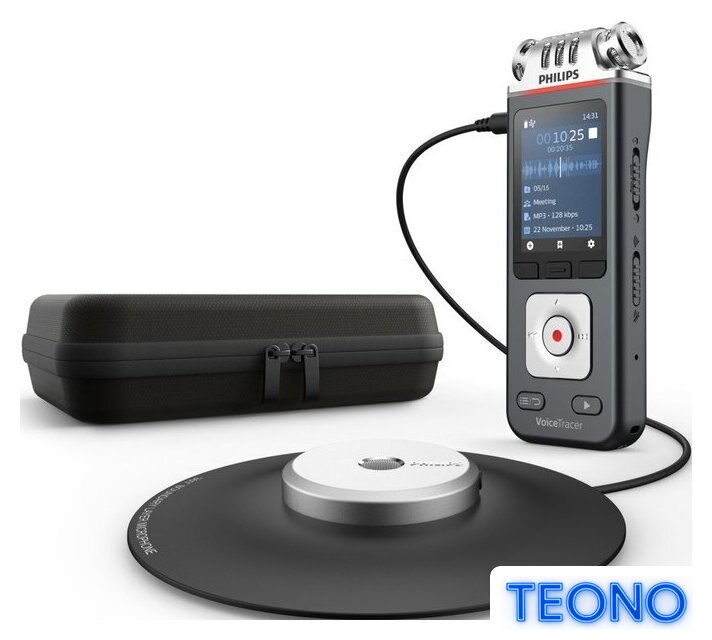Диктофон Philips VoiceTracer DVT8115 - Изображение №7 — Интернет-магазин Teono.by