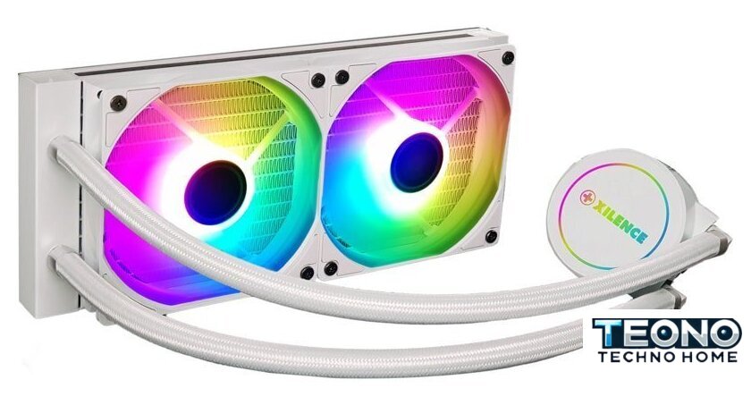 Система жидкостного охлаждения для процессора Xilence Performance A+ LiQuRizer LQ240 White ARGB XC974 - Изображение №1 — Интернет-магазин Teono.by