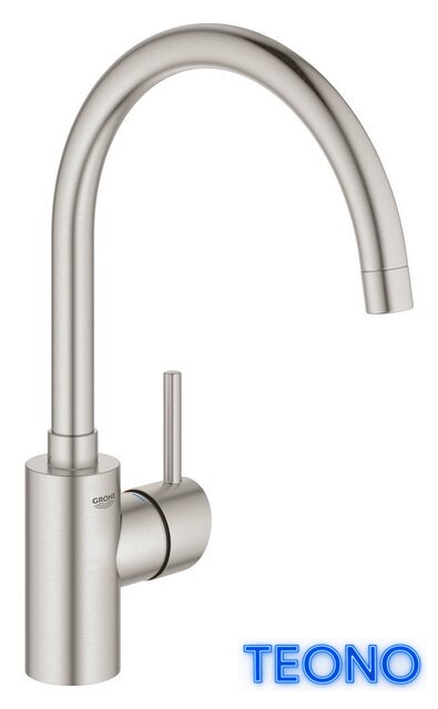 Смеситель Grohe Concetto 32661DC3 (стальной) - Изображение №1 — Интернет-магазин Teono.by