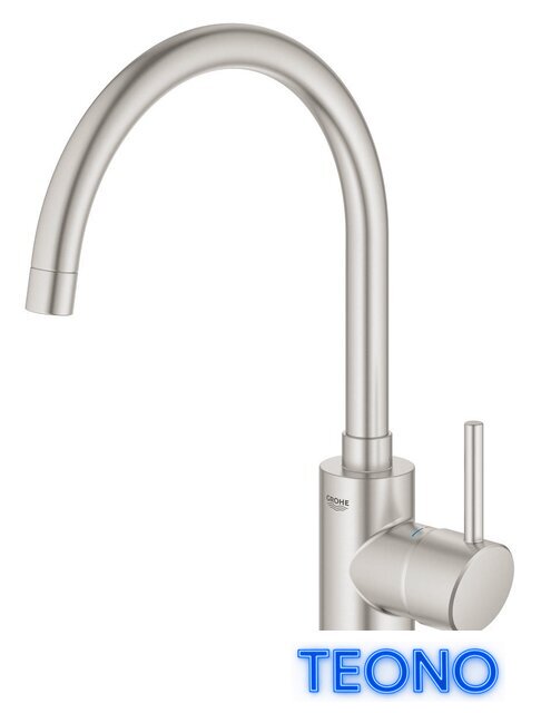 Смеситель Grohe Concetto 32661DC3 (стальной) - Изображение №2 — Интернет-магазин Teono.by