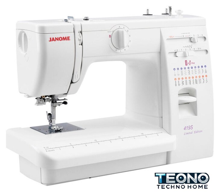 Электромеханическая швейная машина Janome 419S - Изображение №1 — Интернет-магазин Teono.by