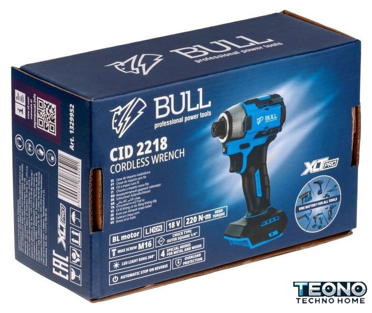 Винтоверт Bull CID 2218 1329952 (без АКБ) - Изображение №7 — Интернет-магазин Teono.by
