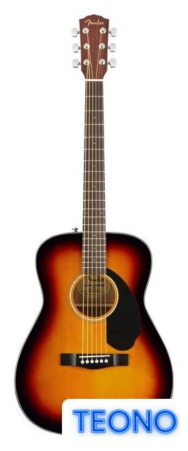 Акустическая гитара Fender CC-60S Concert 3-Color Sunburst - Изображение №1 — Интернет-магазин Teono.by
