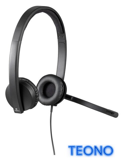 Офисная гарнитура Logitech H570e Stereo USB-A (UC) - Изображение №3 — Интернет-магазин Teono.by