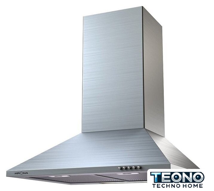 Кухонная вытяжка Krona Cornelia 600 PB (нержавеющая сталь) - Изображение №1 — Интернет-магазин Teono.by