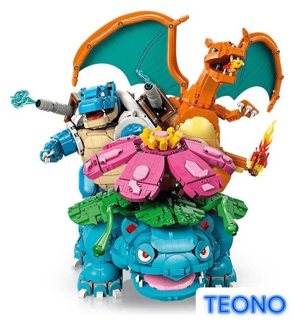 Конструктор LEGO Pokemon 72153 Венузавр, Чаризард и Бластойз - Изображение №5 — Интернет-магазин Teono.by