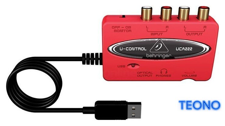  Behringer U-Control UCA222 - Изображение №2 — Интернет-магазин Teono.by