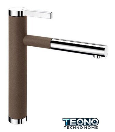 Смеситель Blanco Linee-S Silgranit (кофе) [518445] - Изображение №1 — Интернет-магазин Teono.by
