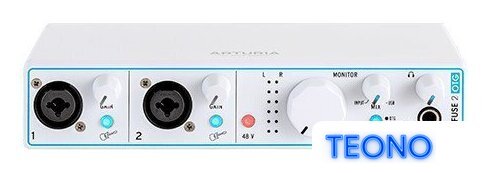 Аудиоинтерфейс Arturia MiniFuse 2 OTG - Изображение №1 — Интернет-магазин Teono.by