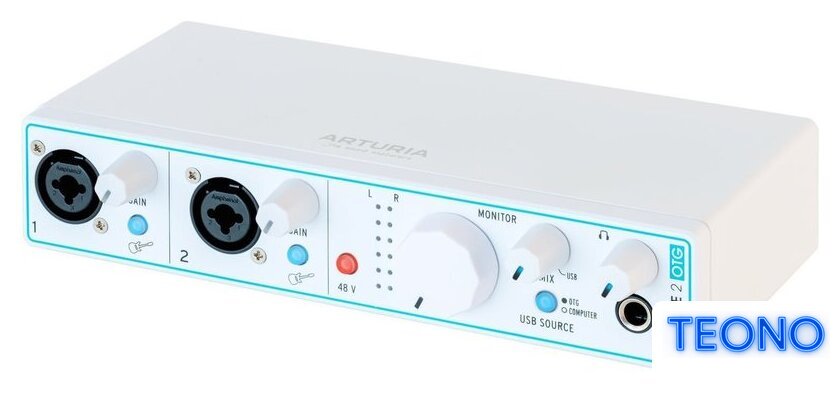 Аудиоинтерфейс Arturia MiniFuse 2 OTG - Изображение №2 — Интернет-магазин Teono.by