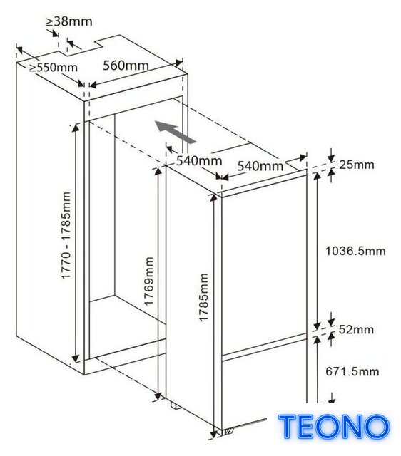 Холодильник MPM 259-KBI-16/E - Изображение №5 — Интернет-магазин Teono.by