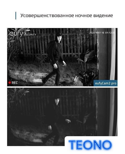 Дополнительная камера Eufy EufyCam 2 Pro - Изображение №5 — Интернет-магазин Teono.by
