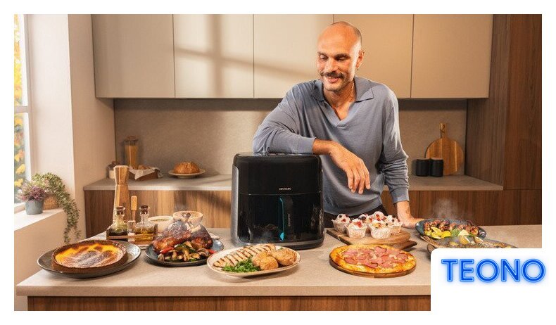 Аэрогриль (аэрофритюрница) Cecotec Cecofry&Grill Smokin'Prime 8500 - Изображение №10 — Интернет-магазин Teono.by
