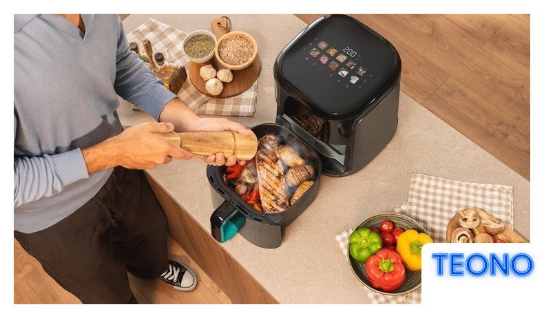 Аэрогриль (аэрофритюрница) Cecotec Cecofry&Grill Smokin'Prime 8500 - Изображение №11 — Интернет-магазин Teono.by